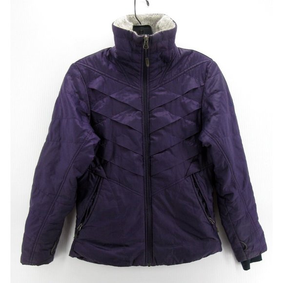 Columbia Jacket XS Omni-Heat Fuzzy Fleece Collar Warm Skiing Hiking - Picture 1 of 13